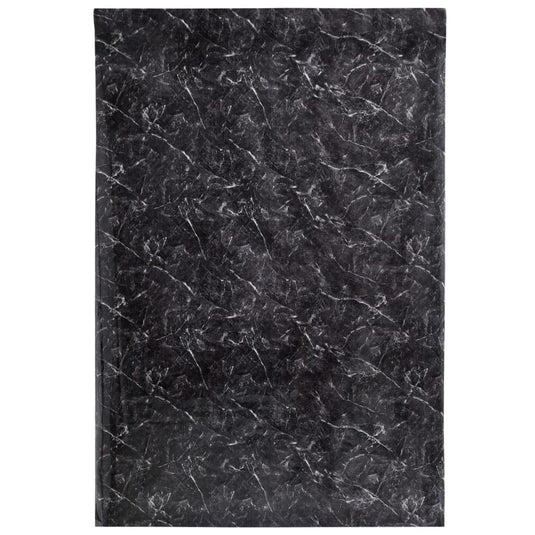 Vidaxl meubelfolie zelfklevend 90x500 cm pvc marmerzwart