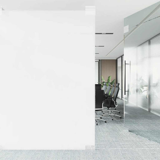 Vidaxl raamfolies 5 st statisch mat pvc wit