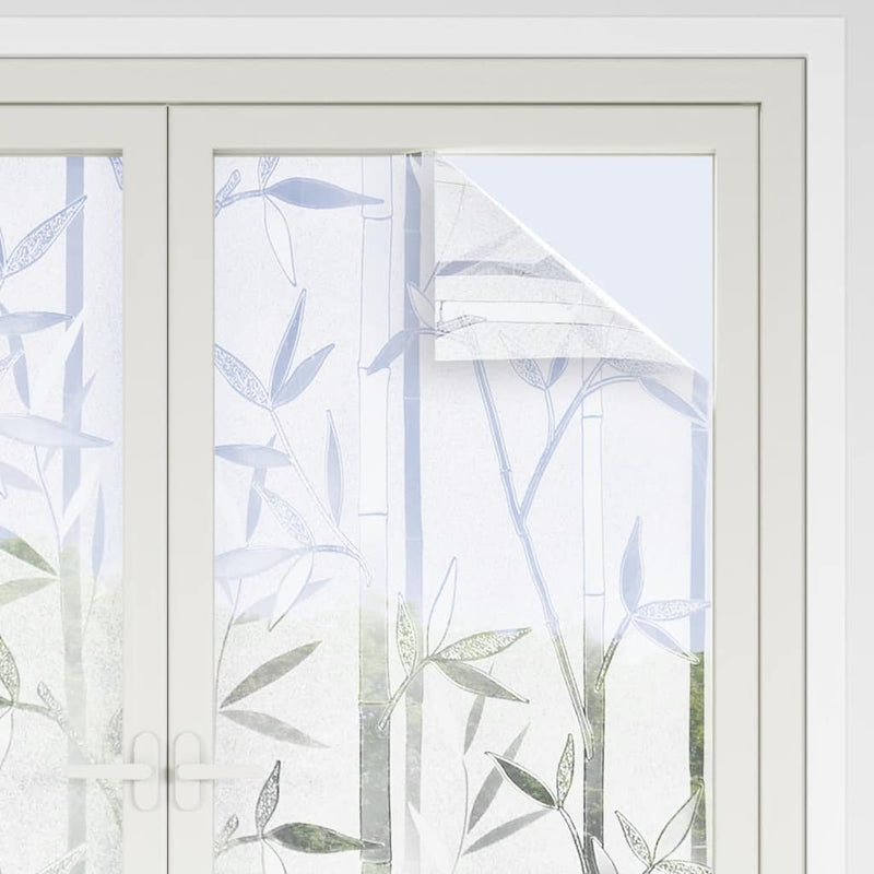 Afbeelding laden in galerijviewer, Vidaxl raamfolies 2 st mat bamboepatroon pvc
