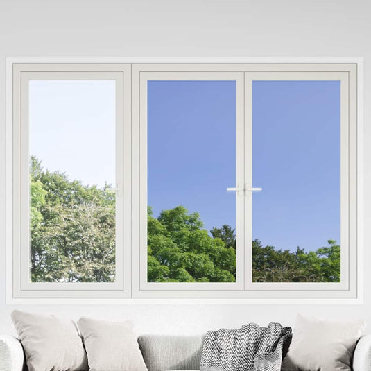 Vidaxl zonnefolies 5 st statisch reflecterend pvc zilverkleurig