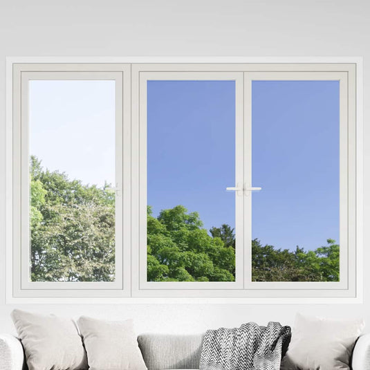 Vidaxl zonnefolies 5 st statisch reflecterend pvc zilverkleurig