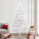 Vidaxl kunstkerstboom met 300 led wit 240 cm pvc en metaal
