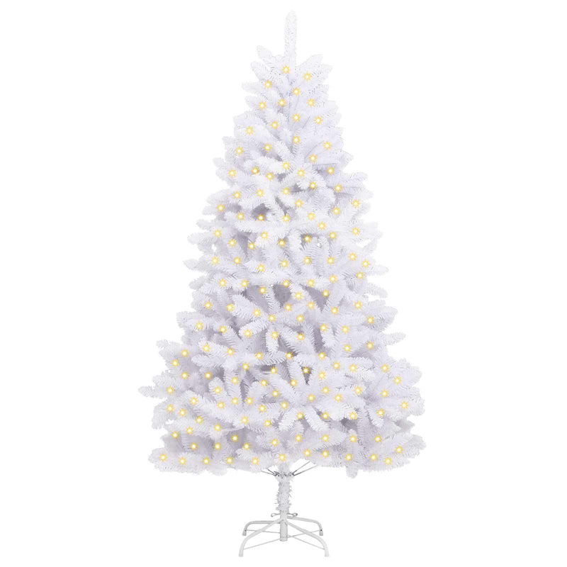ギャラリービューアに画像をロードする, Vidaxl kunstkerstboom met 300 led wit 240 cm pvc en metaal
