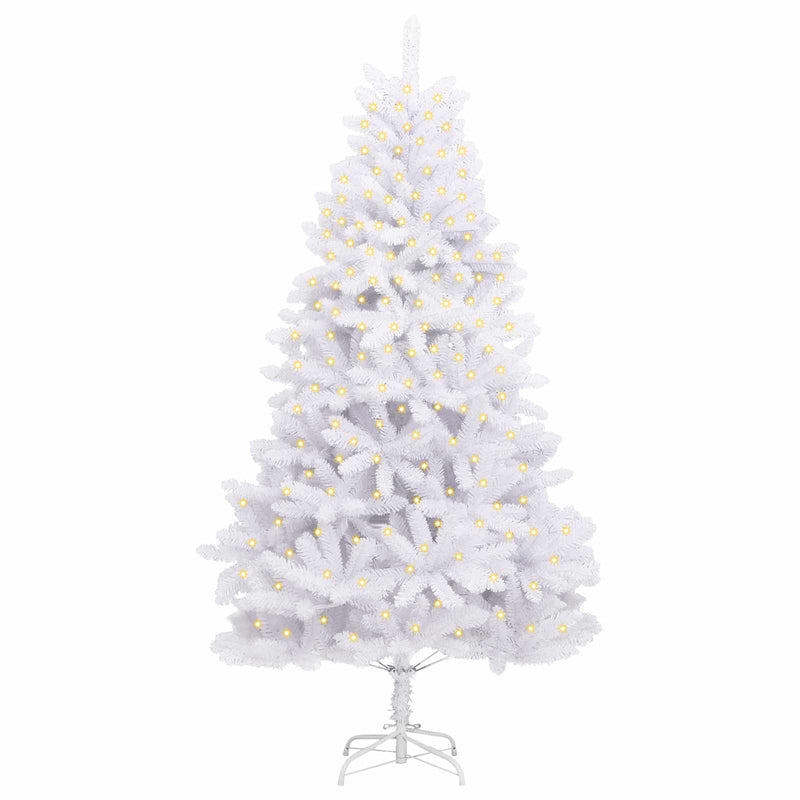 ギャラリービューアに画像をロードする, Vidaxl kunstkerstboom met 300 led wit 300 cm pvc en metaal

