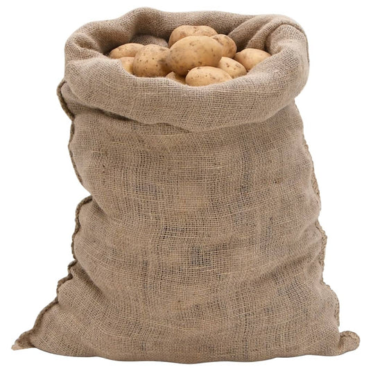 Vidaxl jutezakken 5 stuks 60x105 cm 100% jute 220 g m²