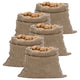 Vidaxl jutezakken 5 stuks 100x110 cm 100% jute 220 g m²