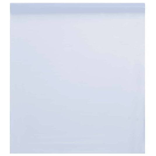 Vidaxl raamfolie statisch mat wit 60x1000 cm pvc