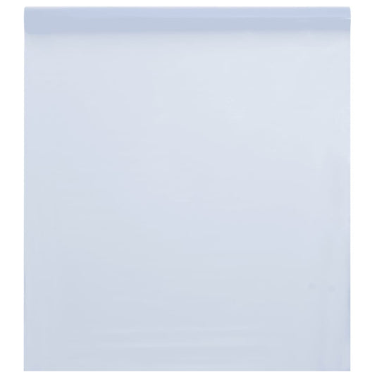 Vidaxl raamfolie statisch mat wit 90x1000 cm pvc