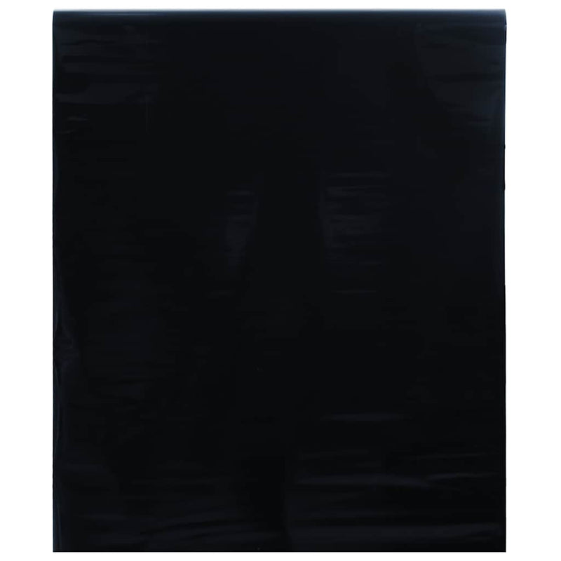 Chargez l'image dans la visionneuse de la galerie, Vidaxl raamfolie statisch matzwart 90 x 1000 cm pvc
