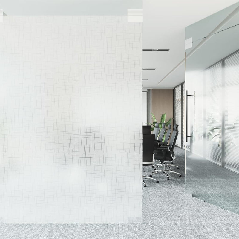 Load image into Gallery viewer, Vidaxl raamfolie sterrenpatroon mat 45x500 cm pvc
