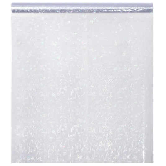 Vidaxl raamfolie 3d regenboogpatroon mat 90x2000 cm pvc