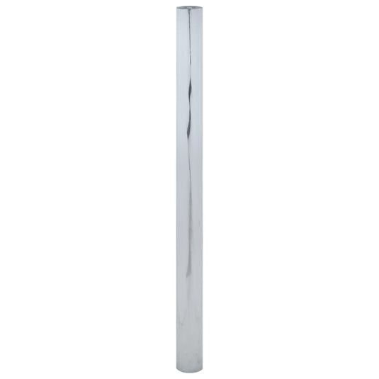 Vidaxl zonnefolie statisch reflecterend 45x1000 cm pvc zilverkleurig