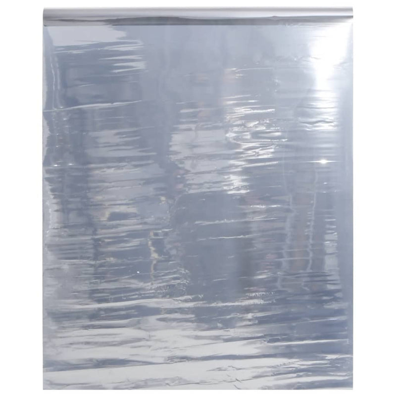 Load image into Gallery viewer, Vidaxl zonnefolie statisch reflecterend 90x2000 cm pvc zilverkleurig
