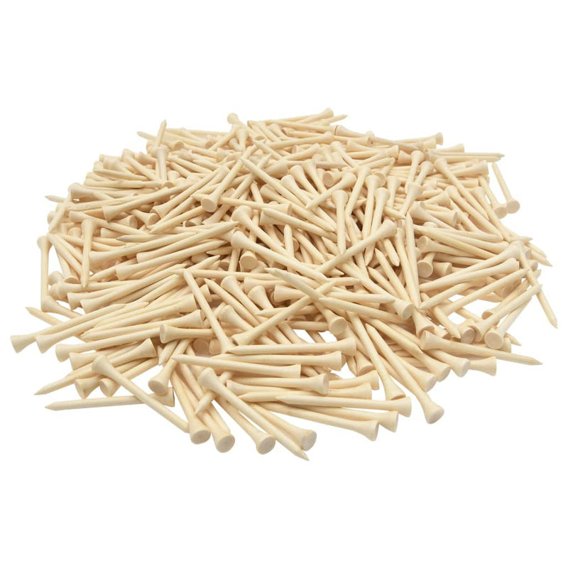 Afbeelding laden in galerijviewer, Vidaxl 1000 st golftees 83 mm bamboe
