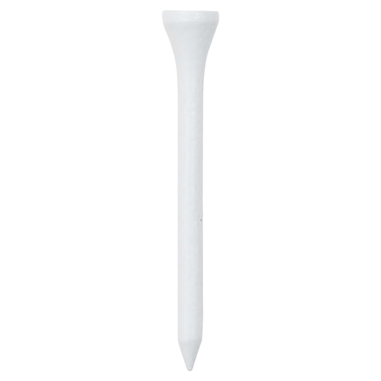 Vidaxl 1000 st golftees 83 mm bamboe wit
