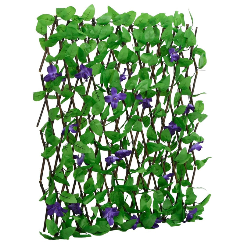Load image into Gallery viewer, Vidaxl kunstplant klimop op latwerk 5 st uittrekbaar 180x70 cm groen
