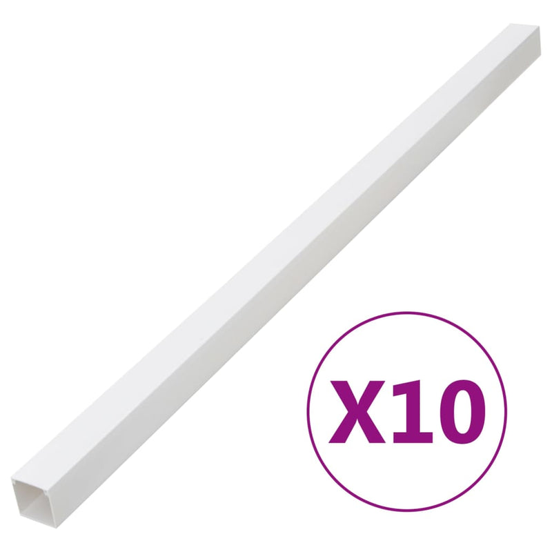 Load image into Gallery viewer, Vidaxl kabelgoot 100x60 mm 10 m pvc
