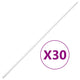Vidaxl kabelgoot 25x16 mm 30 m pvc