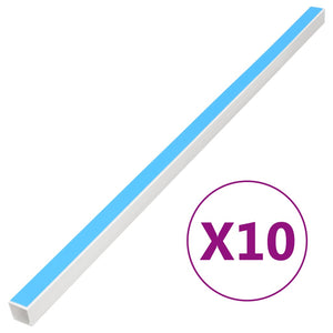 Vidaxl kabelgoot zelfklevend 20x10 mm 10 m pvc