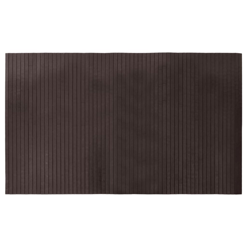 ギャラリービューアに画像をロードする, Vidaxl vloerkleed rechthoekig 60x100 cm bamboe donkerbruin
