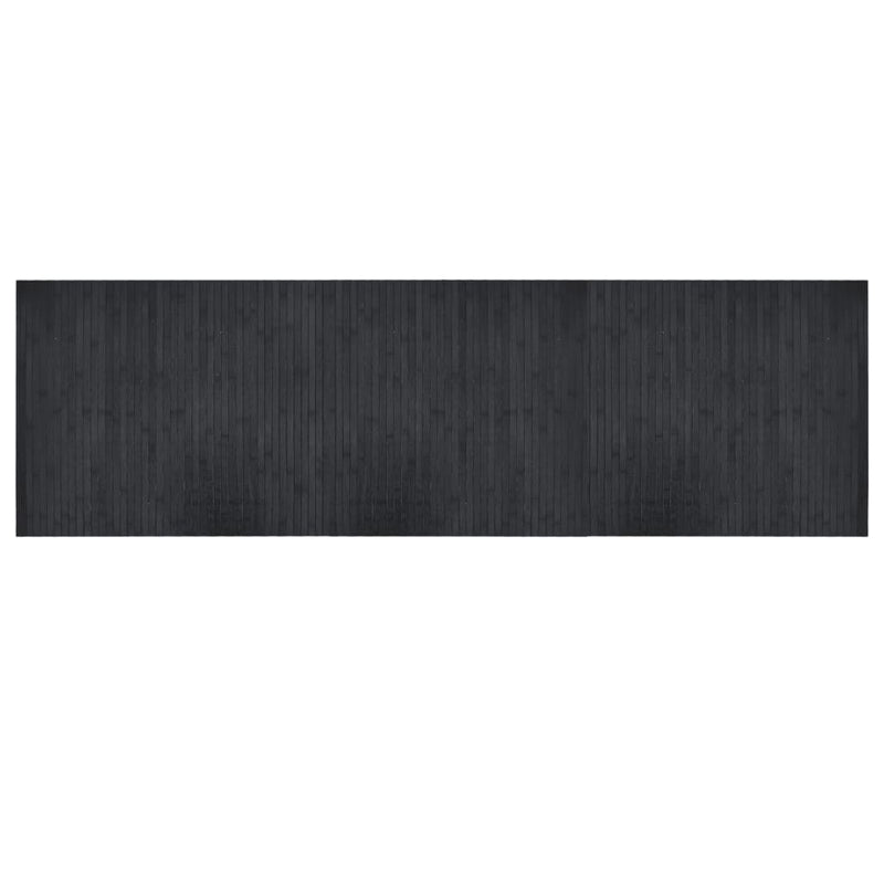 Load image into Gallery viewer, Vidaxl vloerkleed rechthoekig 60x200 cm bamboe grijs
