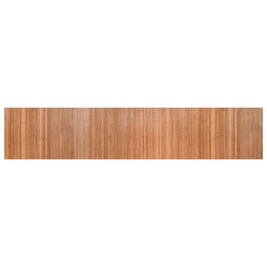 Vidaxl vloerkleed rechthoekig 60x300 cm bamboe naturel