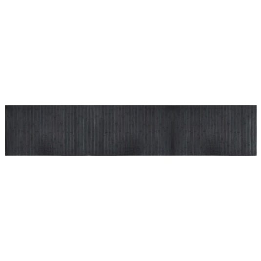 Vidaxl vloerkleed rechthoekig 60x300 cm bamboe grijs
