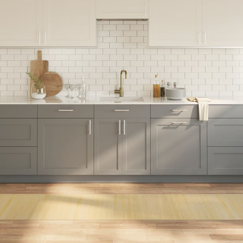 Load image into Gallery viewer, Vidaxl vloerkleed rechthoekig 60x400 cm bamboe lichtnaturel
