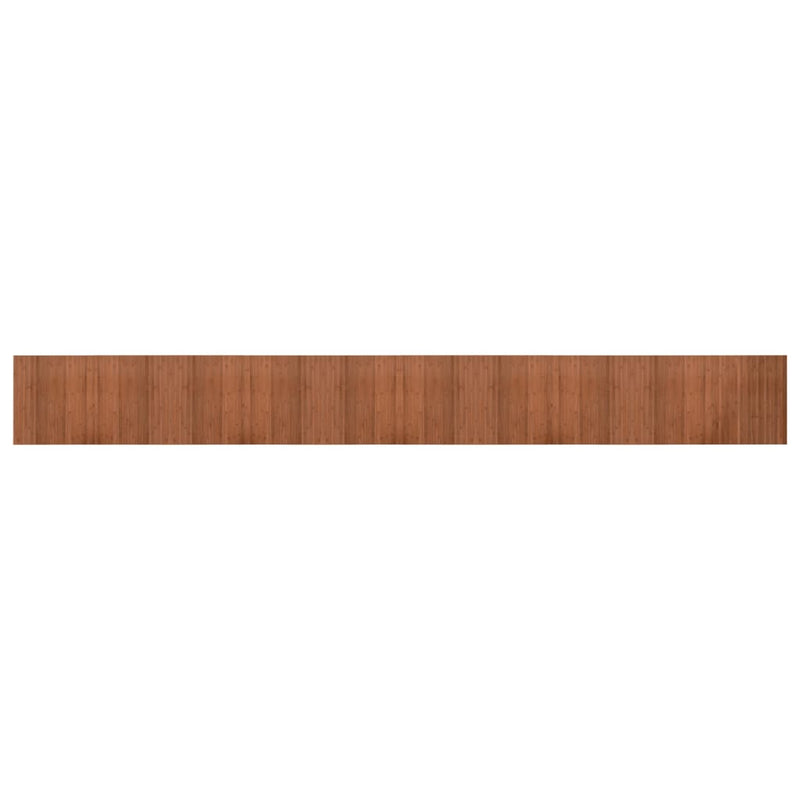 Load image into Gallery viewer, Vidaxl vloerkleed rechthoekig 60x500 cm bamboe bruin
