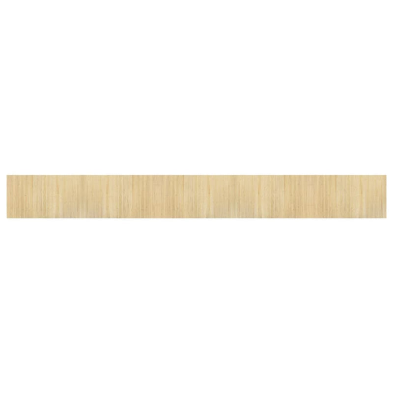 Load image into Gallery viewer, Vidaxl vloerkleed rechthoekig 60x500 cm bamboe lichtnaturel
