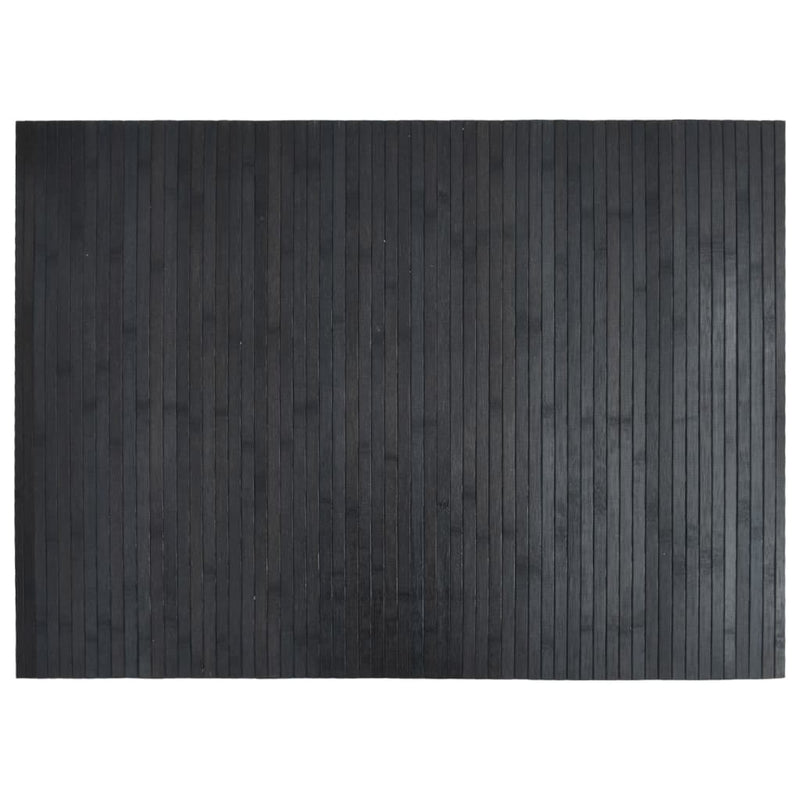 Load image into Gallery viewer, Vidaxl vloerkleed rechthoekig 70x100 cm bamboe grijs
