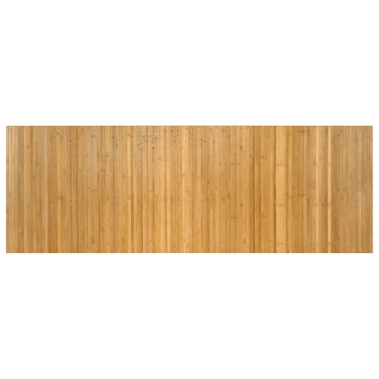 Vidaxl vloerkleed rechthoekig 70x200 cm bamboe naturel