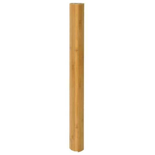 Vidaxl vloerkleed rechthoekig 70x200 cm bamboe naturel