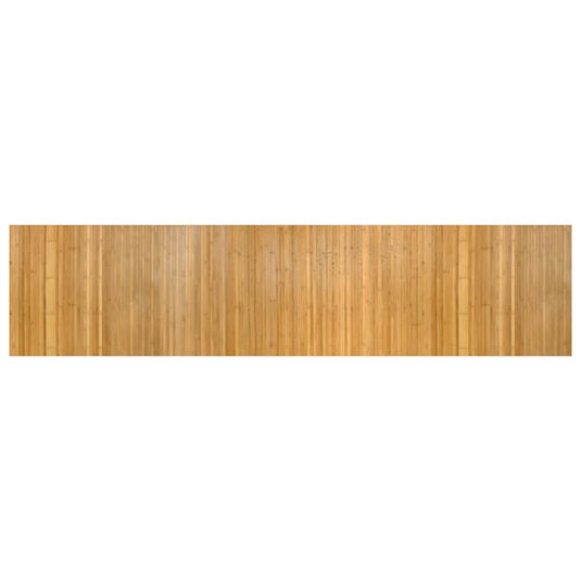 Vidaxl vloerkleed rechthoekig 70x300 cm bamboe naturel