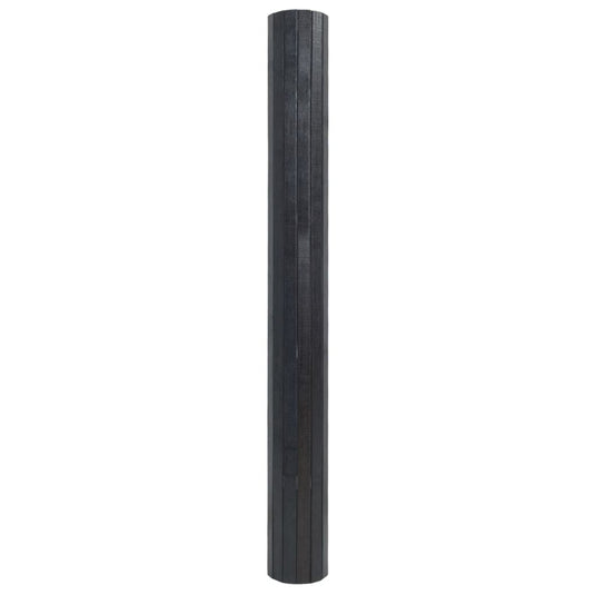 Vidaxl vloerkleed rechthoekig 70x300 cm bamboe grijs