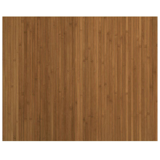 Vidaxl vloerkleed rechthoekig 80x100 cm bamboe bruin
