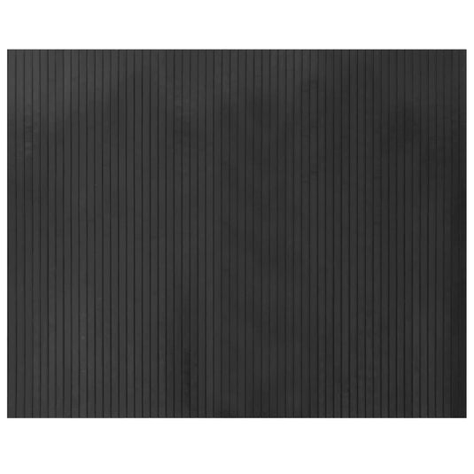 Vidaxl vloerkleed rechthoekig 80x100 cm bamboe grijs