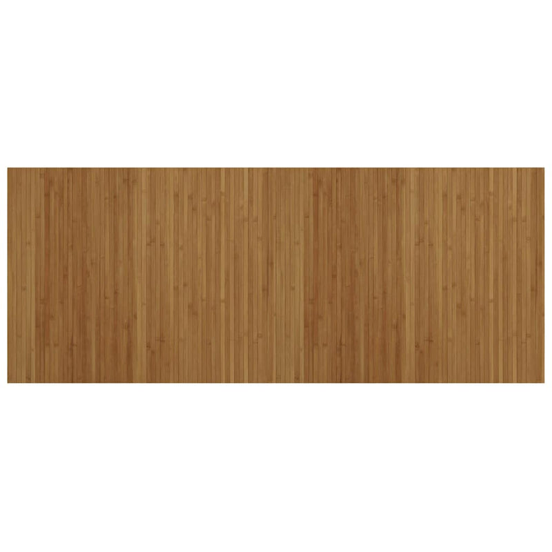 Load image into Gallery viewer, Vidaxl vloerkleed rechthoekig 80x200 cm bamboe bruin
