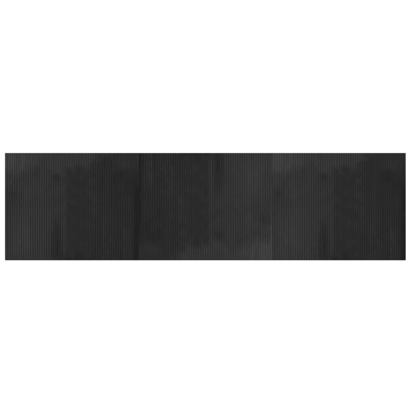 Load image into Gallery viewer, Vidaxl vloerkleed rechthoekig 80x300 cm bamboe grijs
