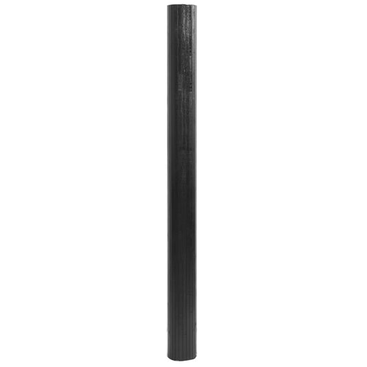 Vidaxl vloerkleed rechthoekig 80x300 cm bamboe grijs
