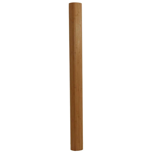 Vidaxl vloerkleed rechthoekig 80x500 cm bamboe bruin