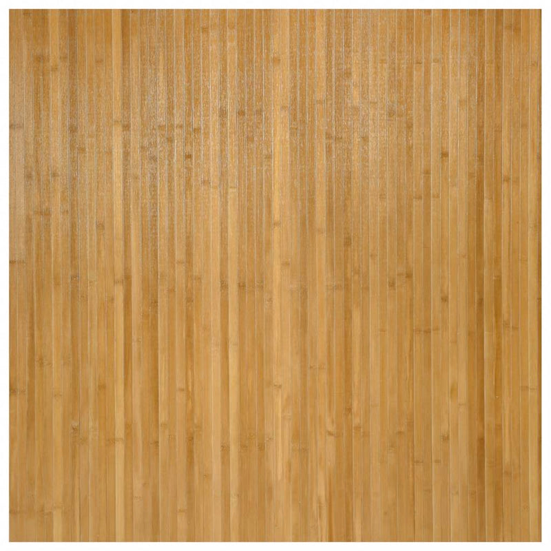 Cargue la imagen en el visor de la galería, Vidaxl vloerkleed rechthoekig 100x100 cm bamboe naturel
