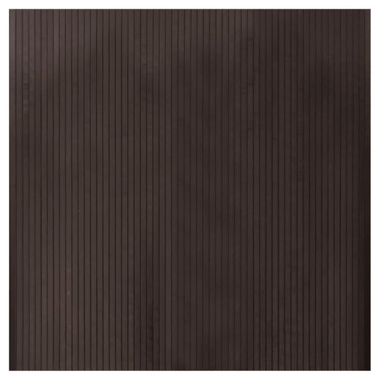 Vidaxl vloerkleed rechthoekig 100x100 cm bamboe donkerbruin