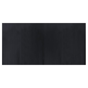Vidaxl vloerkleed rechthoekig 100x200 cm bamboe zwart