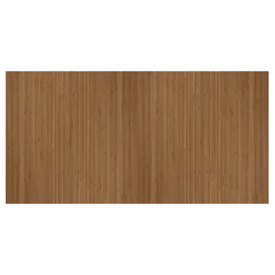 Vidaxl vloerkleed rechthoekig 100x200 cm bamboe bruin