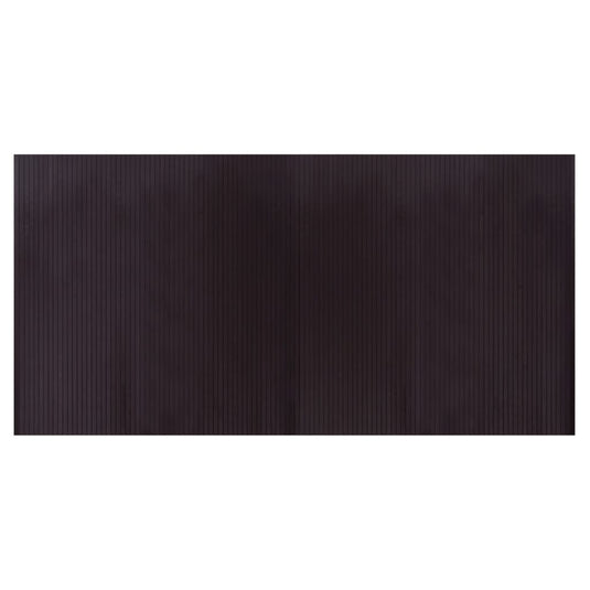 Vidaxl vloerkleed rechthoekig 100x200 cm bamboe donkerbruin