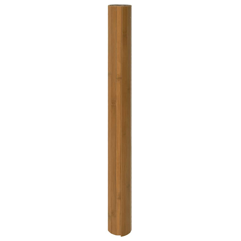 Load image into Gallery viewer, Vidaxl vloerkleed rechthoekig 100x300 cm bamboe bruin
