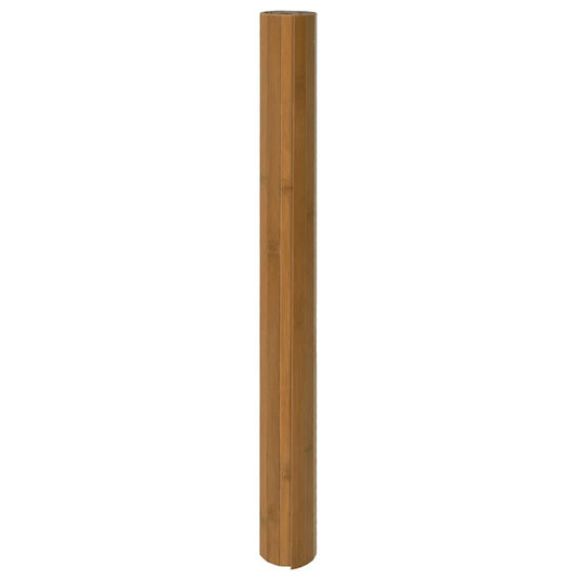 Vidaxl vloerkleed rechthoekig 100x300 cm bamboe bruin