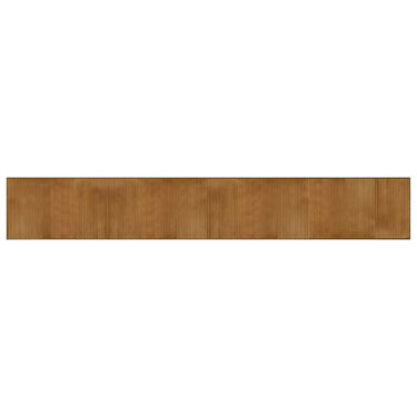 Vidaxl vloerkleed rechthoekig 60x400 cm bamboe bruin