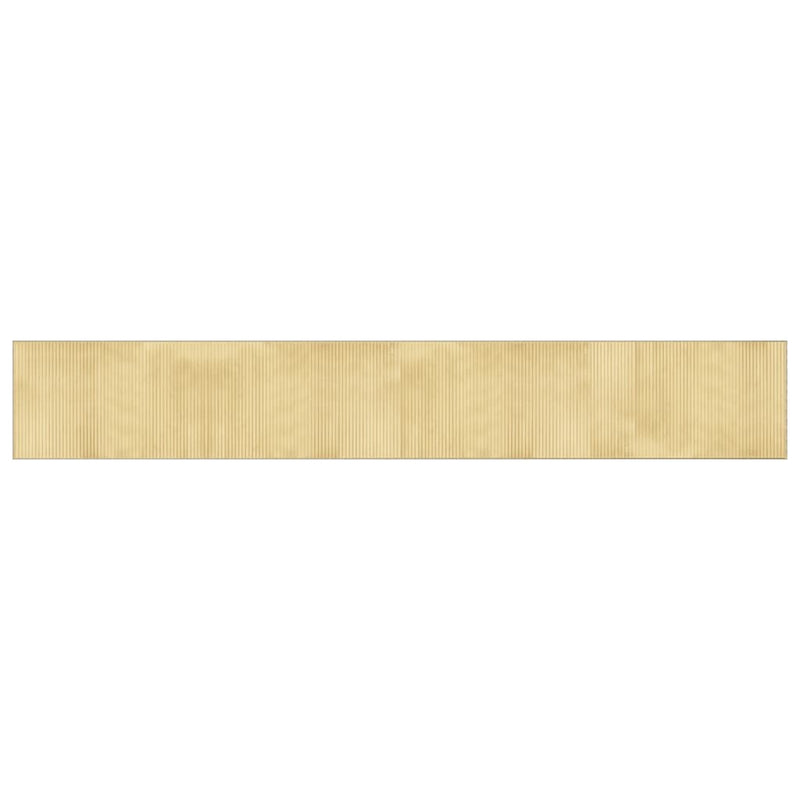 Load image into Gallery viewer, Vidaxl vloerkleed rechthoekig 60x400 cm bamboe lichtnaturel
